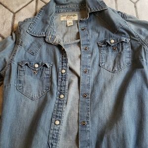 Jean jacket shirt